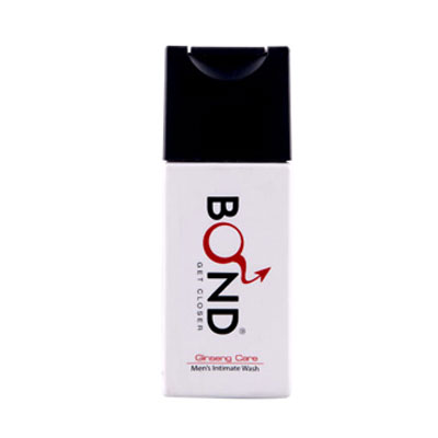 เจลล้างจุดซ่อนเร้นชายเหมาะสำหรับผู้ชาย Bond Ginseng Care สูตรอุ่น ขนาด 75 มล.